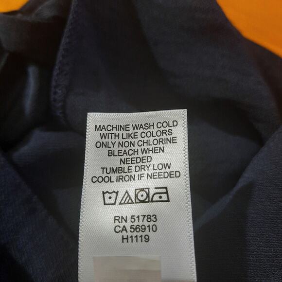 Maurices Womens Navy Mid Length Wrap Skirt Size Large NWT - Picture 6 of 8